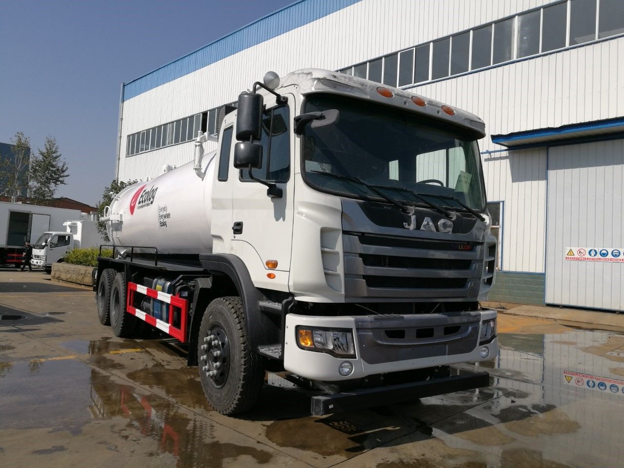 Ассенизатор CLW 10куб., Самосвального типа на базе JAC